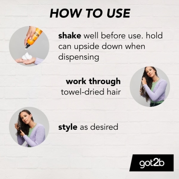 Got2B Twisted Curling Mousse 250ml