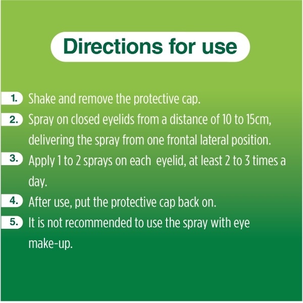 Vizulize Triple Action Dry Eyes Eyelid Mist