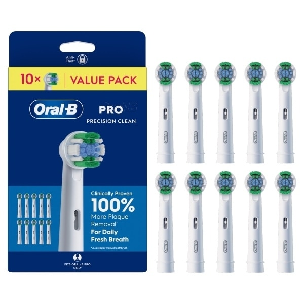 Oral B Precision Power Refills 10 Pack