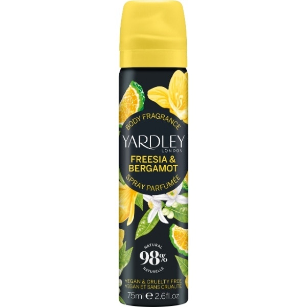 Yardley Freesia Bergamot Bodyspray 75ML