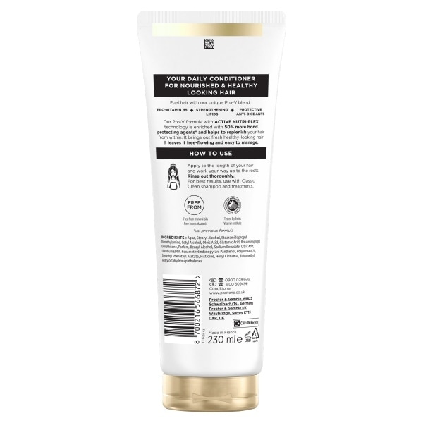 Pantene Classic Pro-V Conditioner 230ml