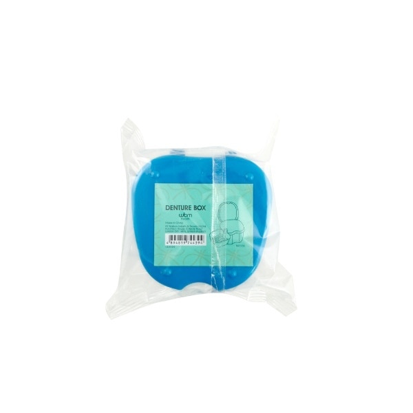 Denture Box Blue