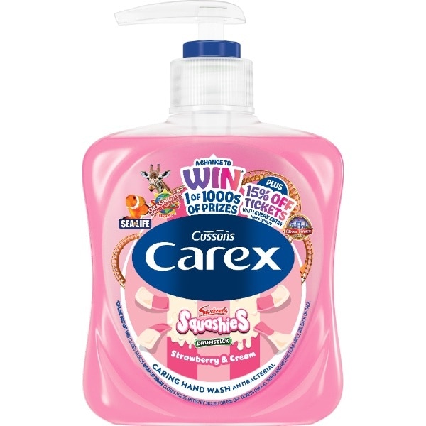 Carex Fun Editions Squashies Anti-Bacterial Handwash