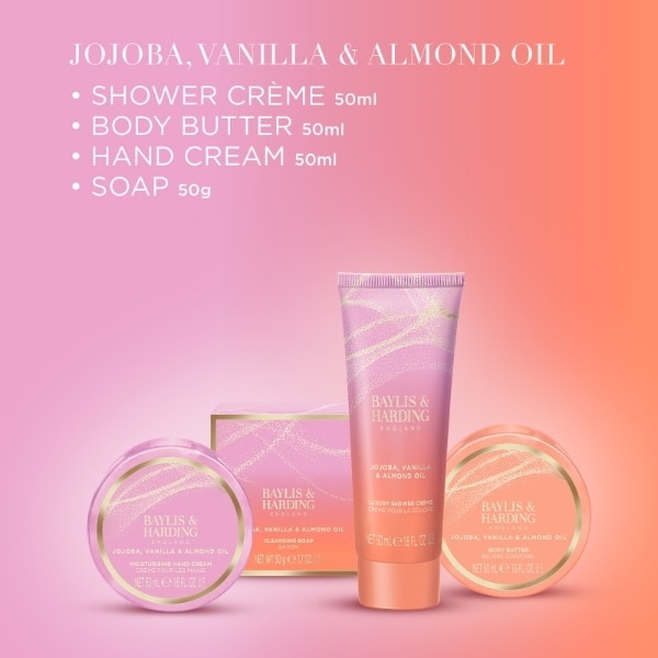 Baylis & Harding Jojoba, Vanilla & Almond Oil Luxury Set