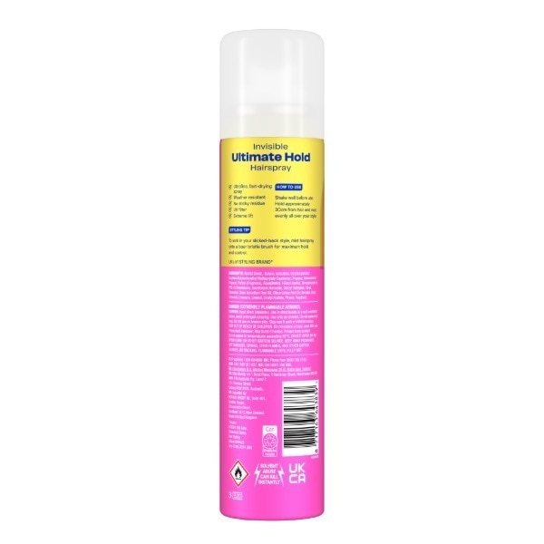 Vo5 Ultimate Hold Hair Spray 400ML