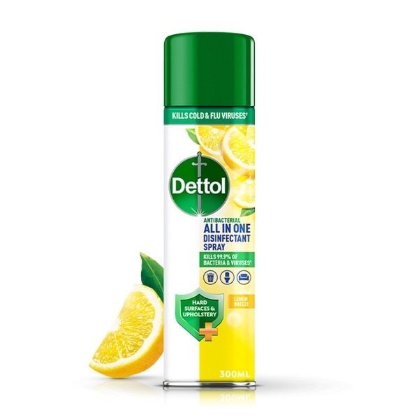Dettol Disinfectant Spray Lemon 300ml