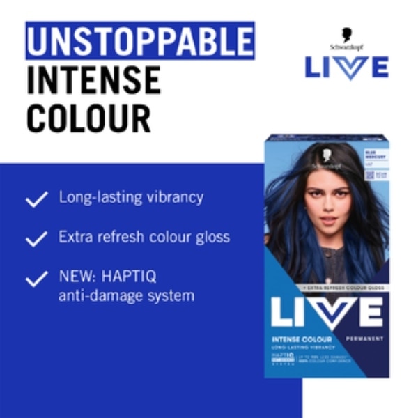 Live U67 Blue Mercury Permanent Hair Dye