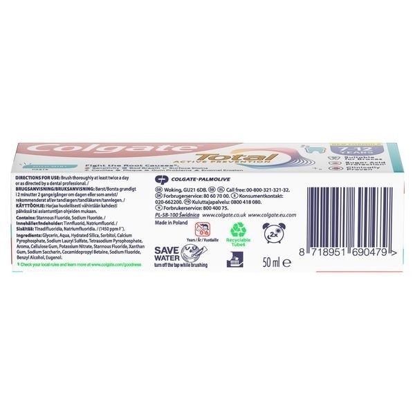 Colgate Total Kids 50ml Toothpaste