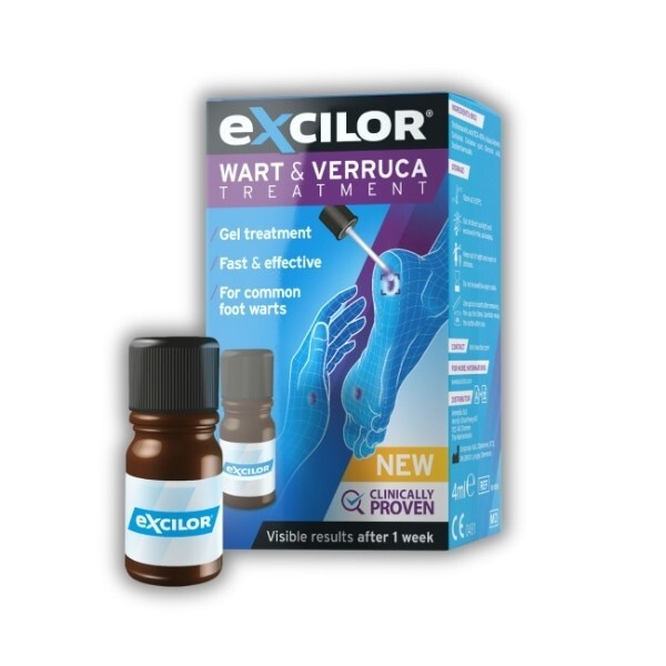 Excilor Warts Treatment Gel 4ml