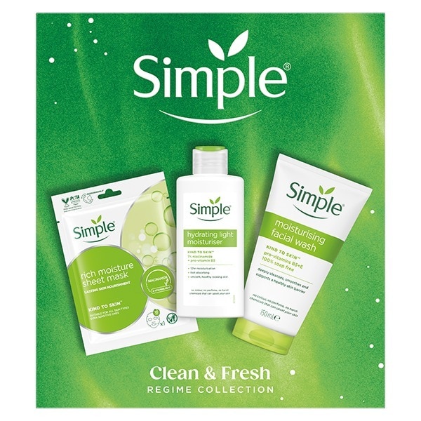 Simple Cleanfresh Regime Collection Gift Set