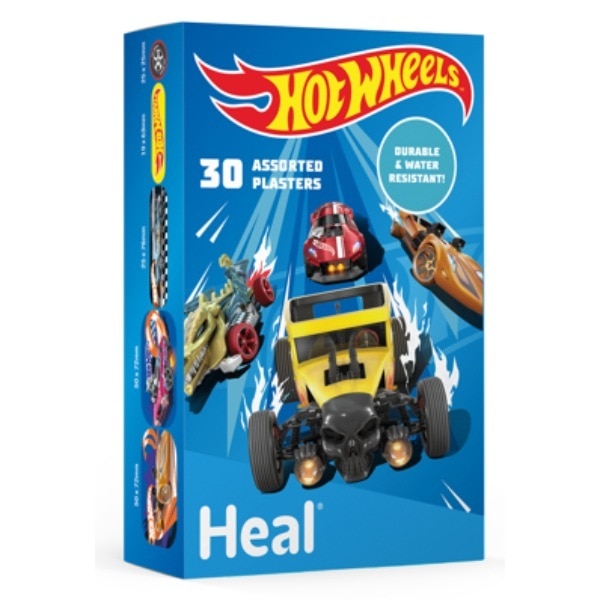 Heal Hot Wheels Plasters 30s