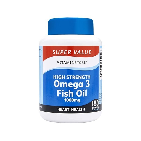 Super Value Hs Omega 3 1000Mg Capsules 180s