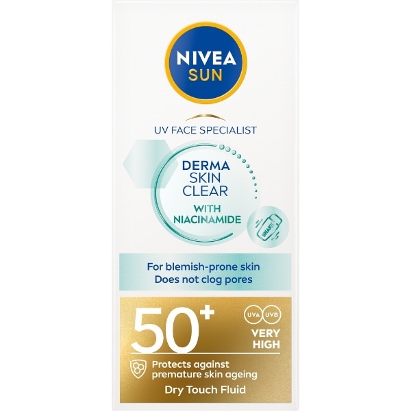 Nivea Sun Uv Face Derma Skin Clear Spf50