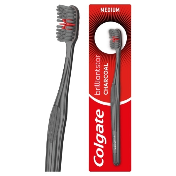 Colgate Brilliant Star Charcoal Toothbrush