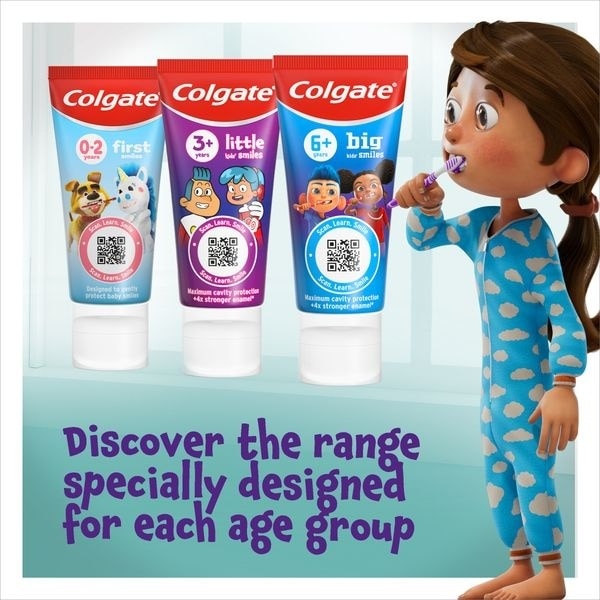 Colgate Little Kids' Smiles 3+ Years Toothpaste 50Ml