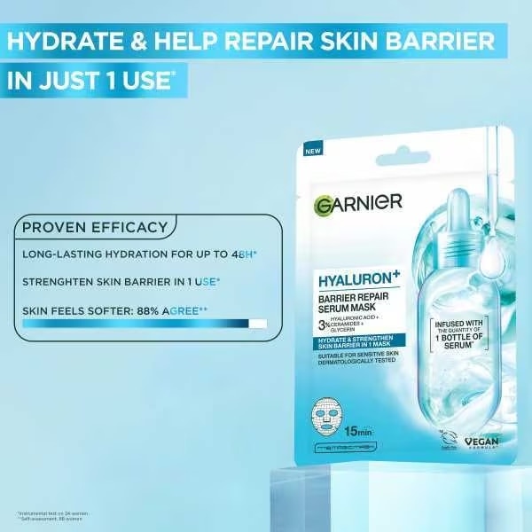 Garnier Hyaluron Hydrogel Mask