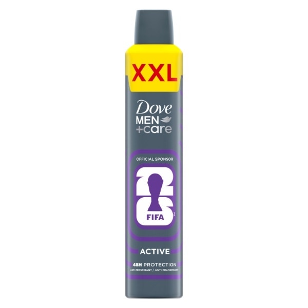 Dove For Men Active Antiperspirant Deodorant 300ml