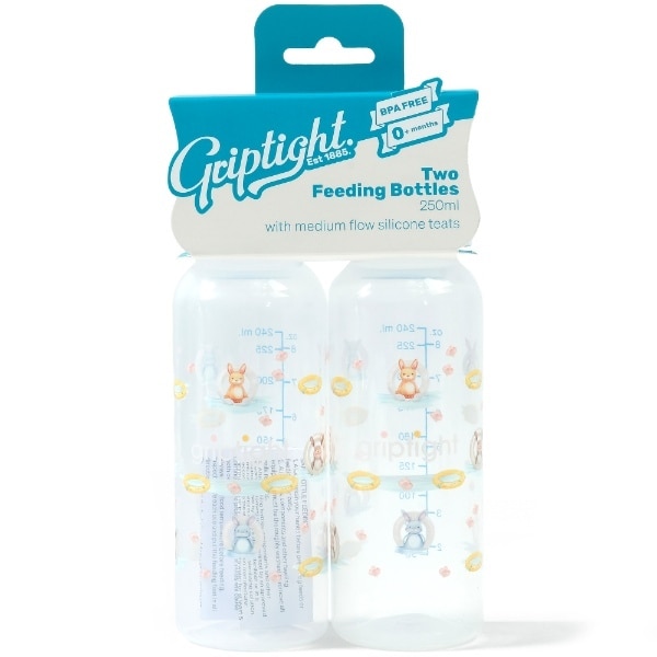 Griptight Feeding Bottle 250ML X 2
