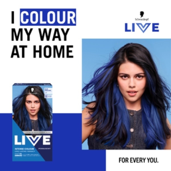 Live U67 Blue Mercury Permanent Hair Dye