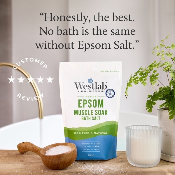 Westlab Epsom Bathing Salt 1kg