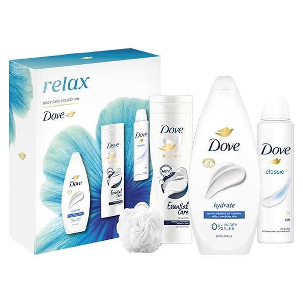 Dove Relax Trio Bodyspray Gift Set