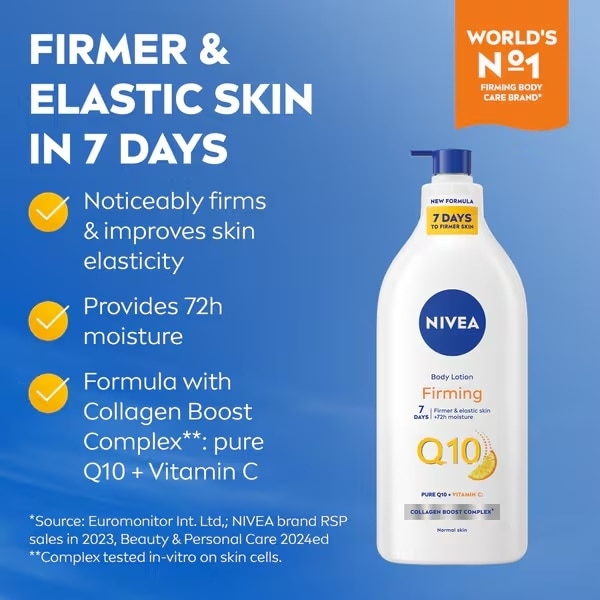 Nivea Q10Vitamin C Firming Body Lotion 625ml