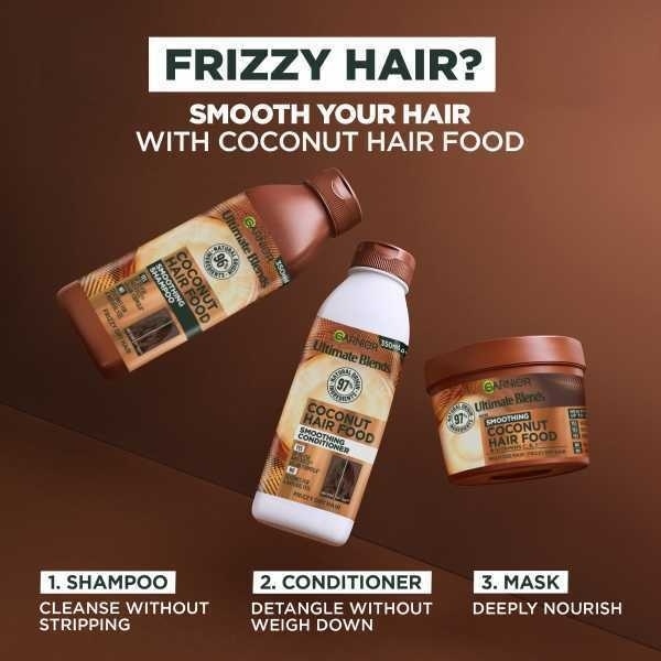 Garnier Ultimate Blends Hair Food Coconut Shampoo 350ml