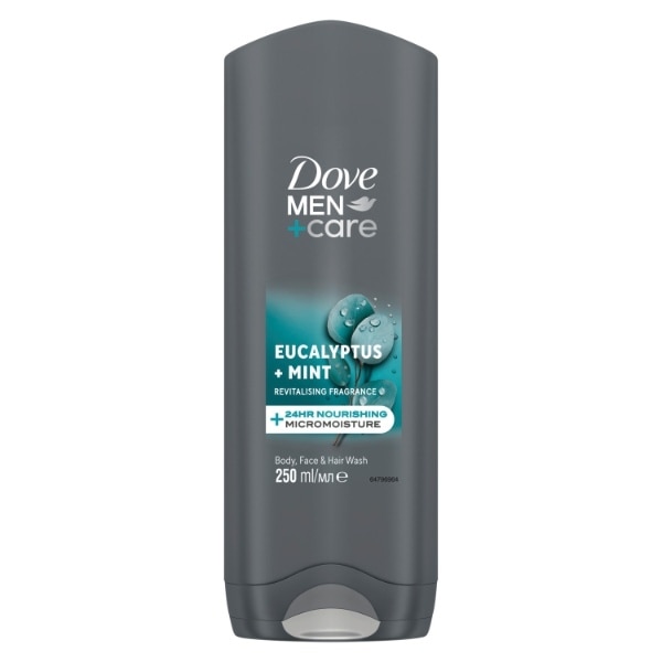 Dove Men Bodywash Eucalyptus Mint 250ml