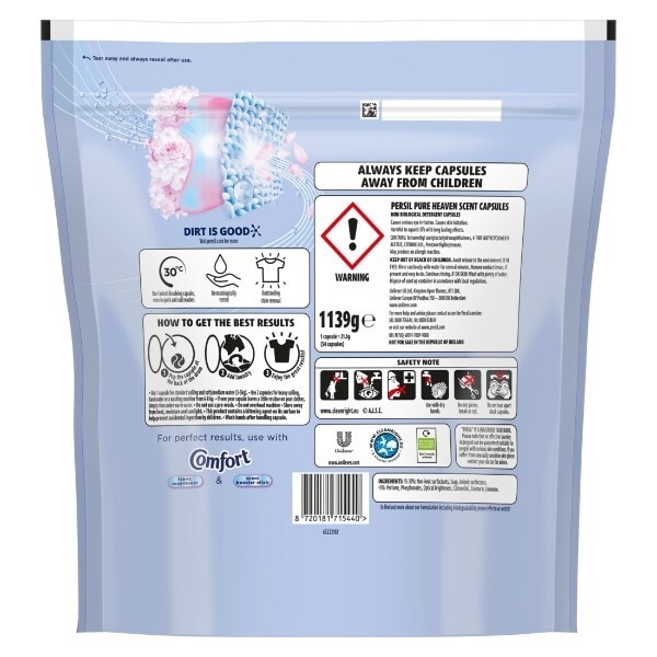 Persil Caps 54W Heaven Scent Non Bio