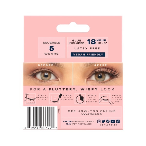 Eylure Fluttery Light Lashes No. 167