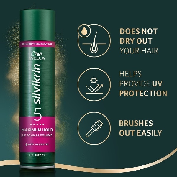 Silvikrin Maximum Hold Hairspray 400ml
