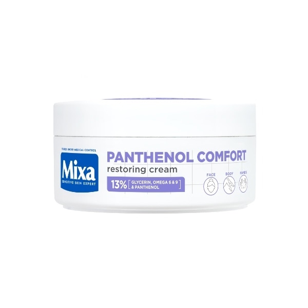 Mixa Cream, Panthenol Comfort Restoring Cream,
