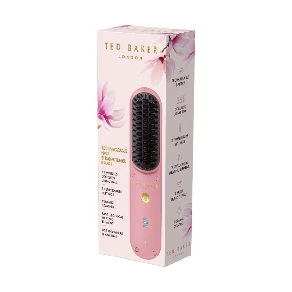 Ted Baker Rechargeable Straightener Brush | Hair | Savers