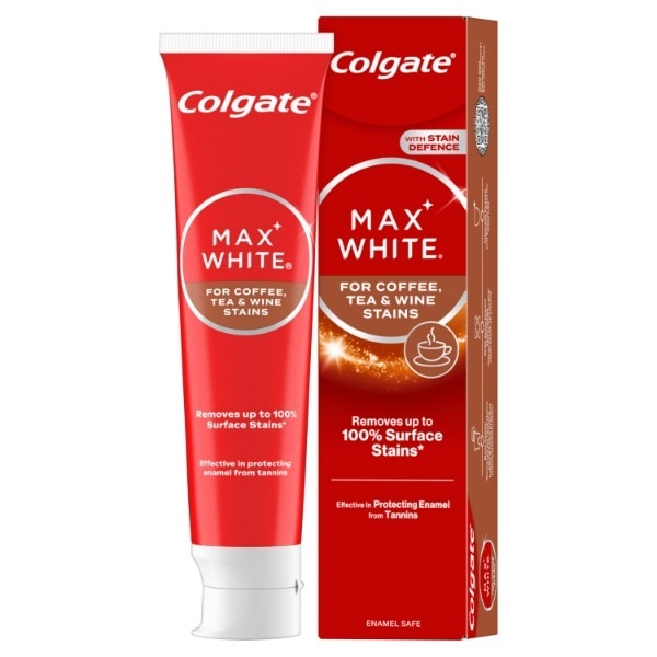 Colgate Max White For Coffee, Tea & Wine Whitening Toothpaste 100Ml