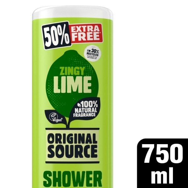 ORIGINAL SOURCE EXTRA FREE LIME 750ML