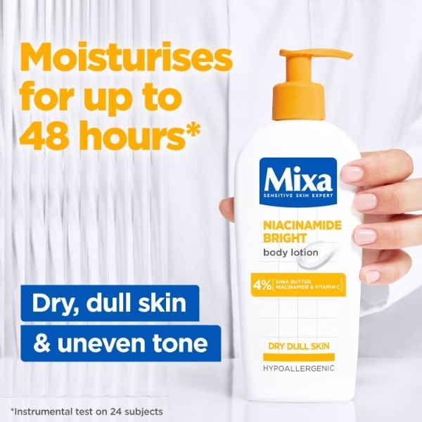 Mixa Niacinamide Bright Body Lotion Hypoallergenic