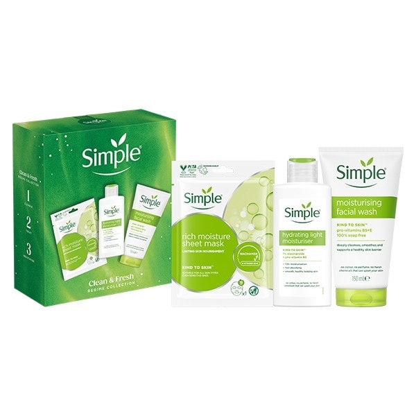 Simple Cleanfresh Regime Collection Gift Set