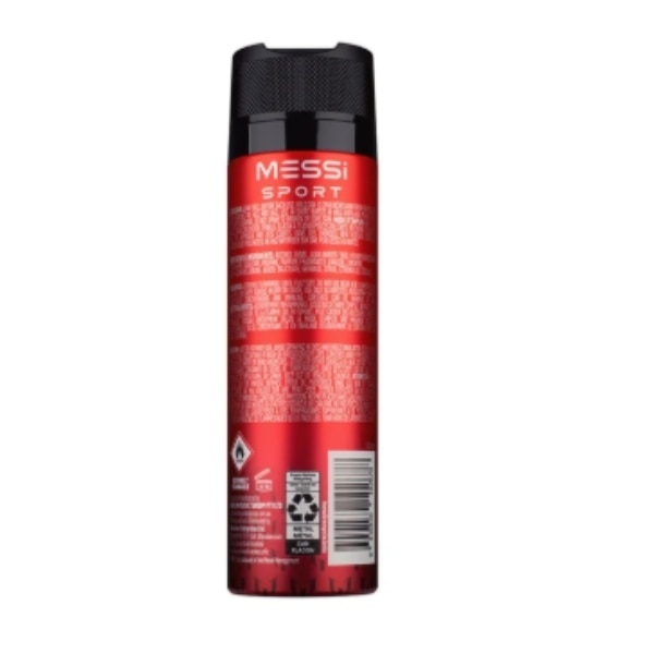 Messi Sport Body Spray - Black 200ml