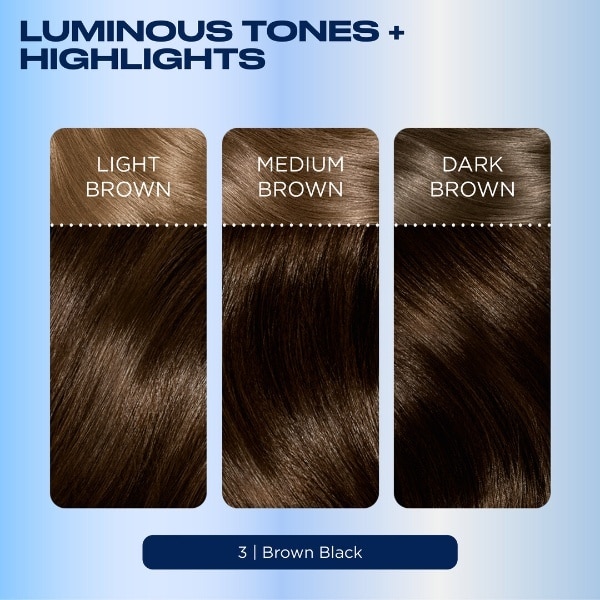 Clairol Nice'n Easy Hair Dye 3 Brown Black