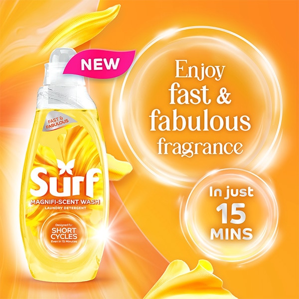 Surf Magnifi-Scent Wash Sunshine Blossom Detergent 2X31w