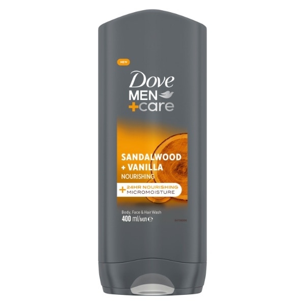 Dove Men Showergel Sandalwood Vanilla 400ml