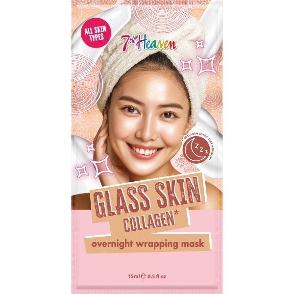 7Th Heaven Glass Skin Collagen Wrapping Mask