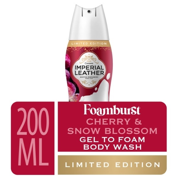 Imperial Leather Foam Burst Cherry & Snow Blossom 200ml