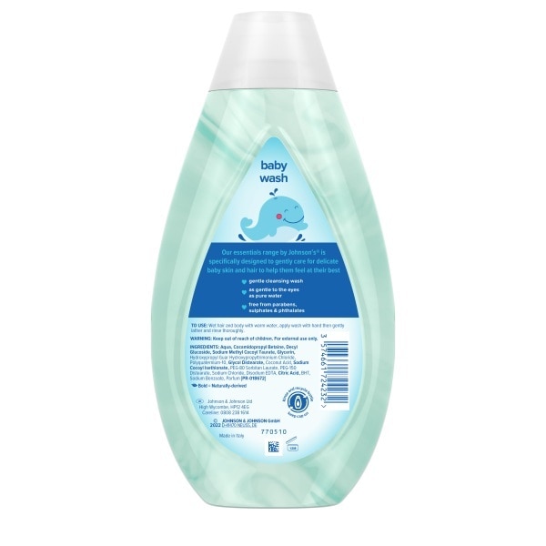 Johnsons Baby Essentials Wash 500ml