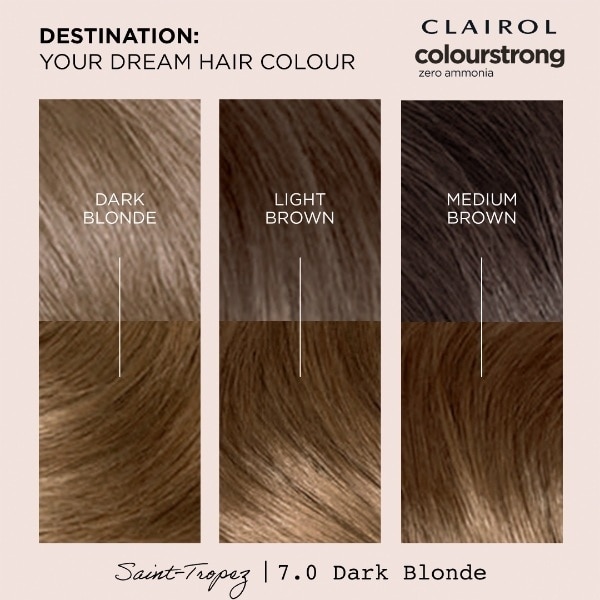CLAIROL COLOR STRNG NO AMMONIA DRK BLNDE