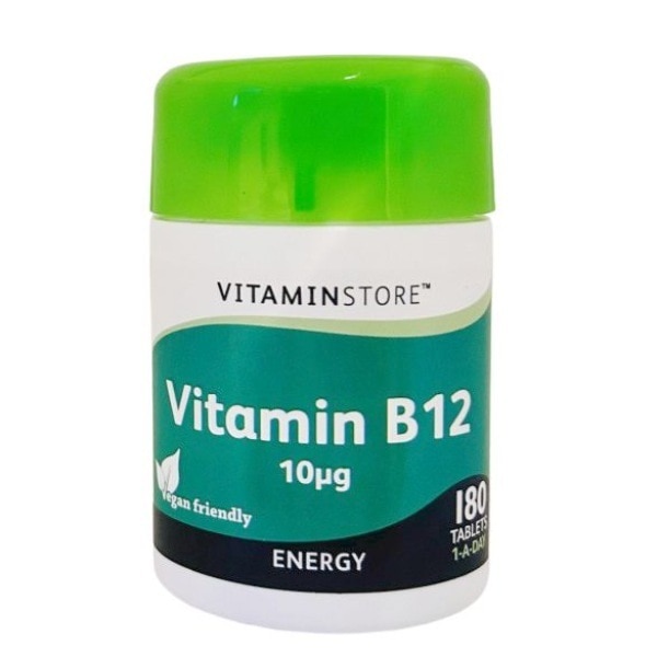 Vit Store Vitamin B12 10ug Tablets 180s