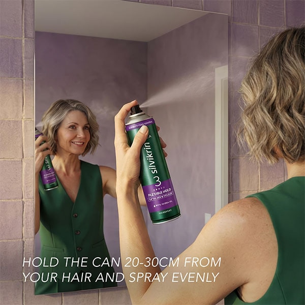 Silvikrin Hairspray Flexible Hold 400ml
