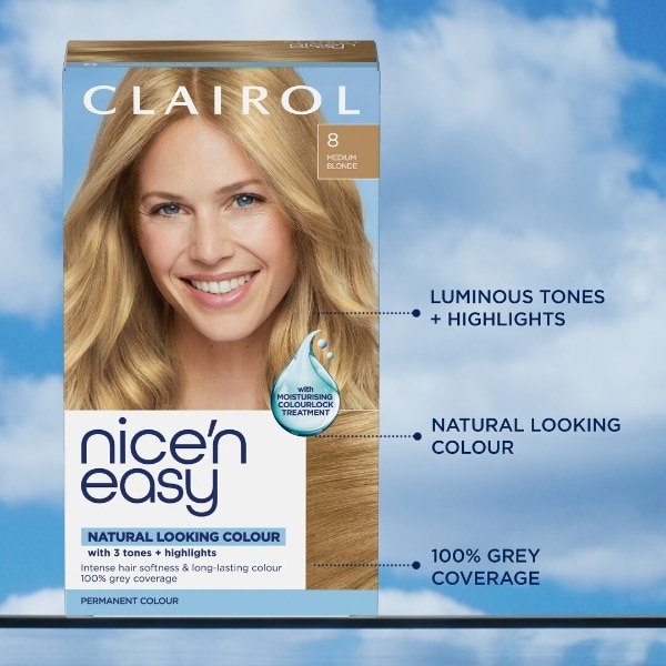 Clairol Nice'n Easy Hair Dye 7CB Dark Champagne Blonde