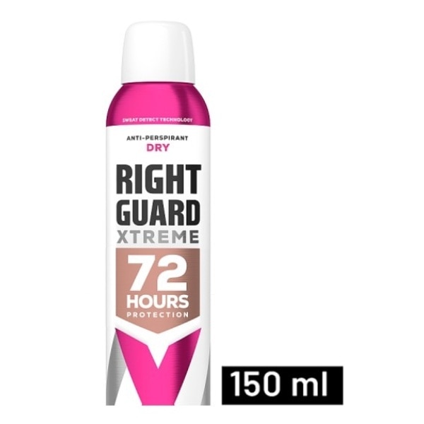 Right Guard Xtreme Female Dry Anti-Perspirant Deo 150ml