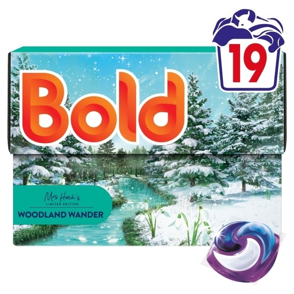 Bold Pods Washing Liquid Capsules 19 Washes Woodland Wander